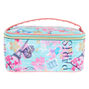 Trousse de maquillage papillon et design parisien - Vert menthe,