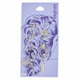 Anneaux pour cheveux couleur argent&eacute; avec charms,