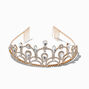 Gold Rhinestone Linda Tiara,