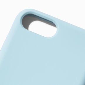 Coque de portable en silicone bleu ciel unie - Compatible avec iPhone&reg;&nbsp;6/7/8/SE,