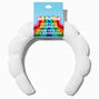 Jet-Puffed&trade; White Puffy Spa Headband,