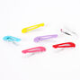 Claire&#39;s Club Rainbow Matte Snap Hair Clips - 6 Pack,
