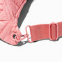 Pinnk Quilted Belt Bag,