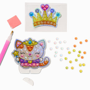 Creativity for Kids Bubble Gems Mini Backpack Keychain Craft Kit - Kitty Princess,