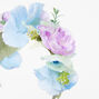 Blue Pastel Flower Crown Headband,