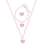 Claire&#39;s Club Pig Jewellery Set - Pink, 3 Pack,