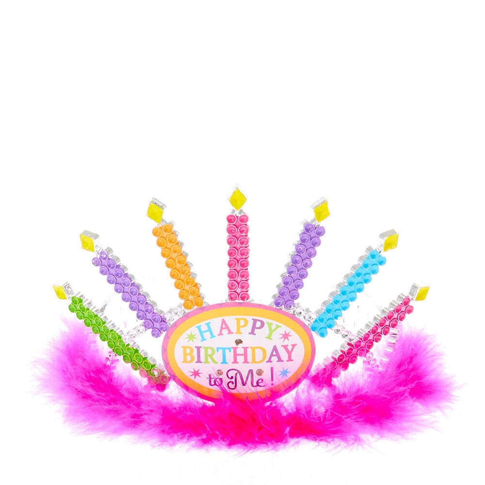 Light up birthday shop tiara