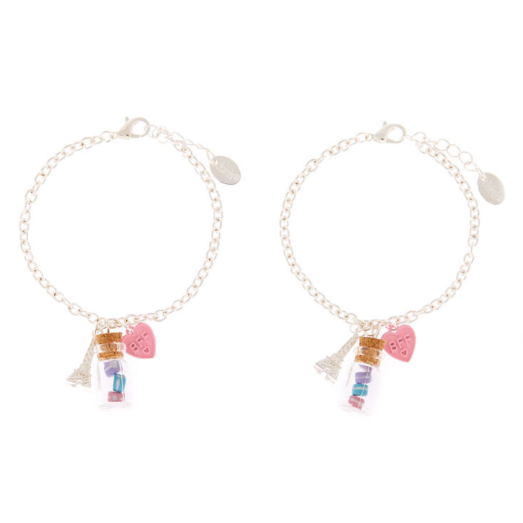 Paris Macaron Chain Friendship Bracelets - 2 Pack,