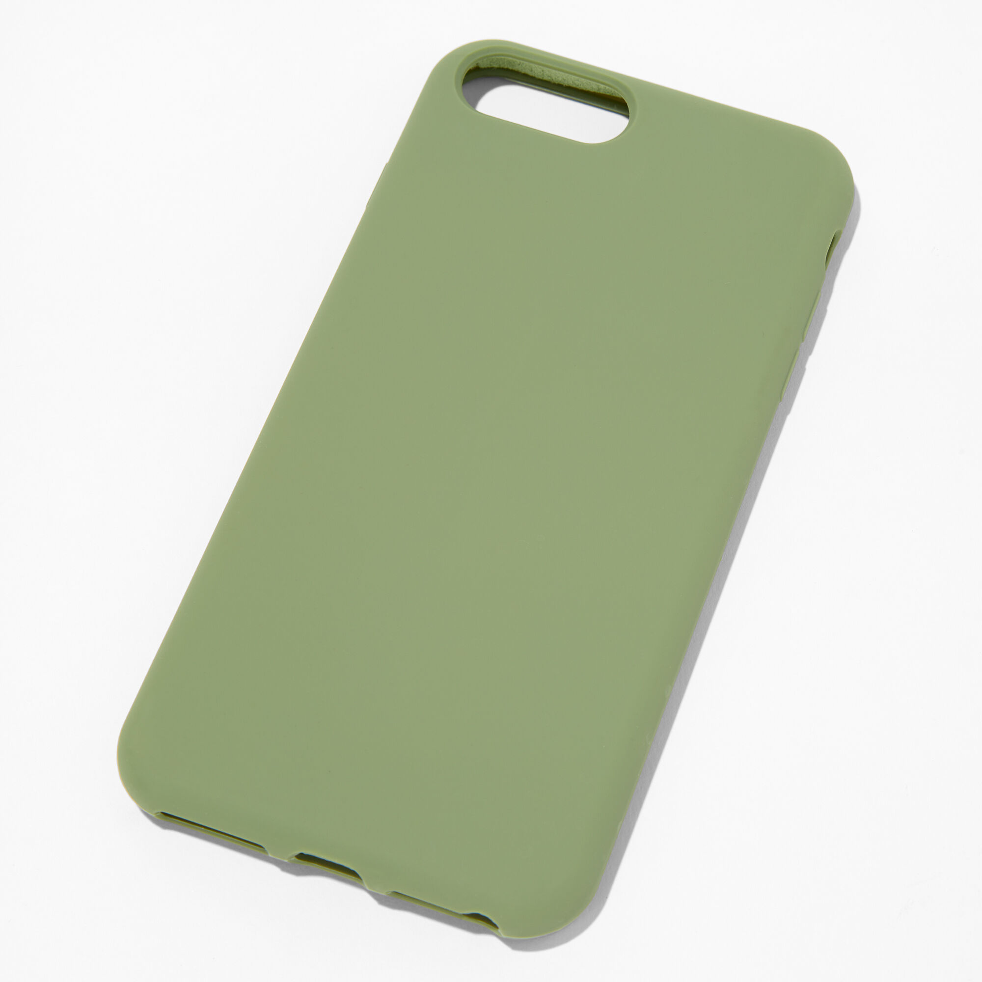 Solid Sage Green Silicone Phone Case - Fits iPhone® 6/7/8 Plus,