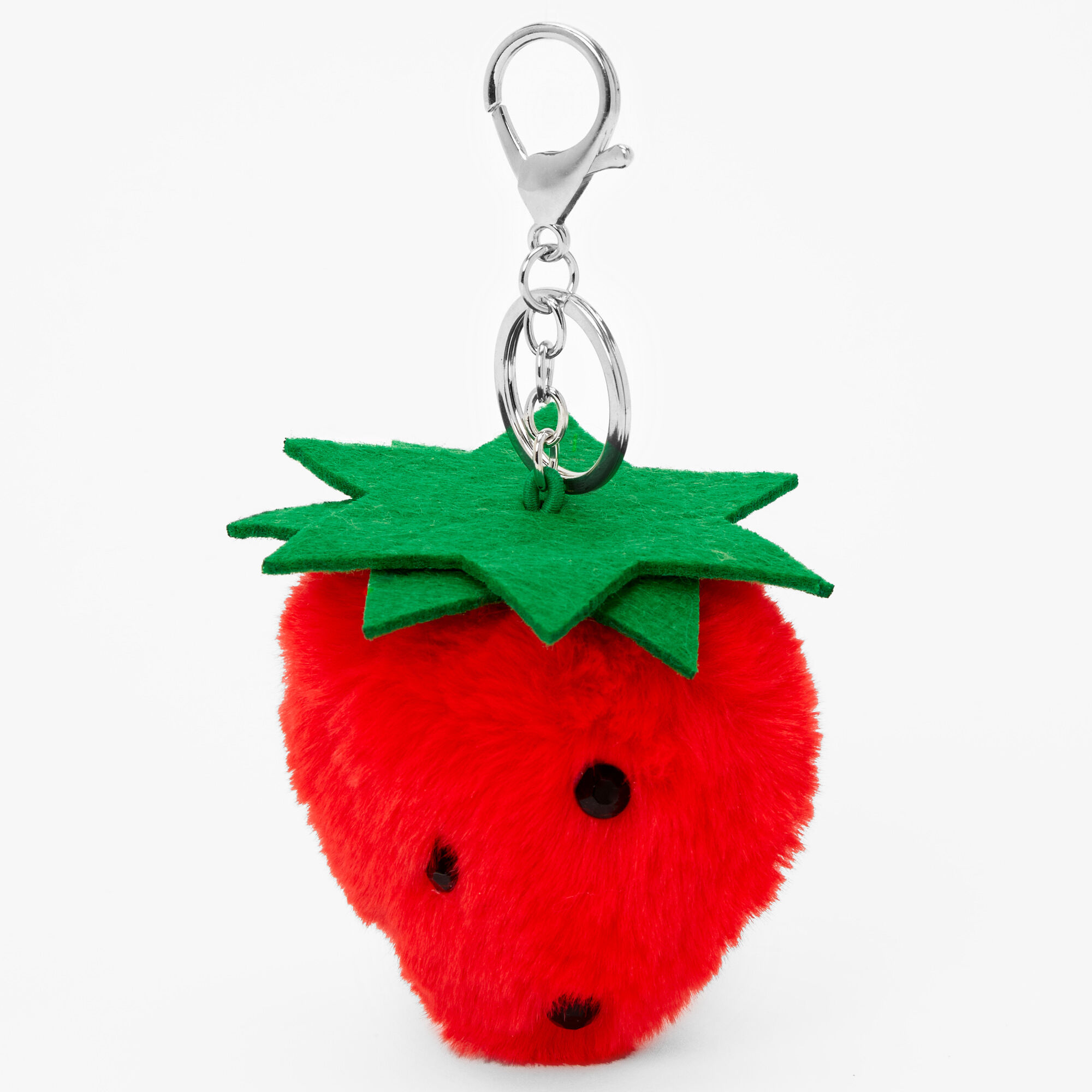 Claire's pom on sale pom keychain