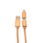Rose Gold Dual USB Phone Charger,