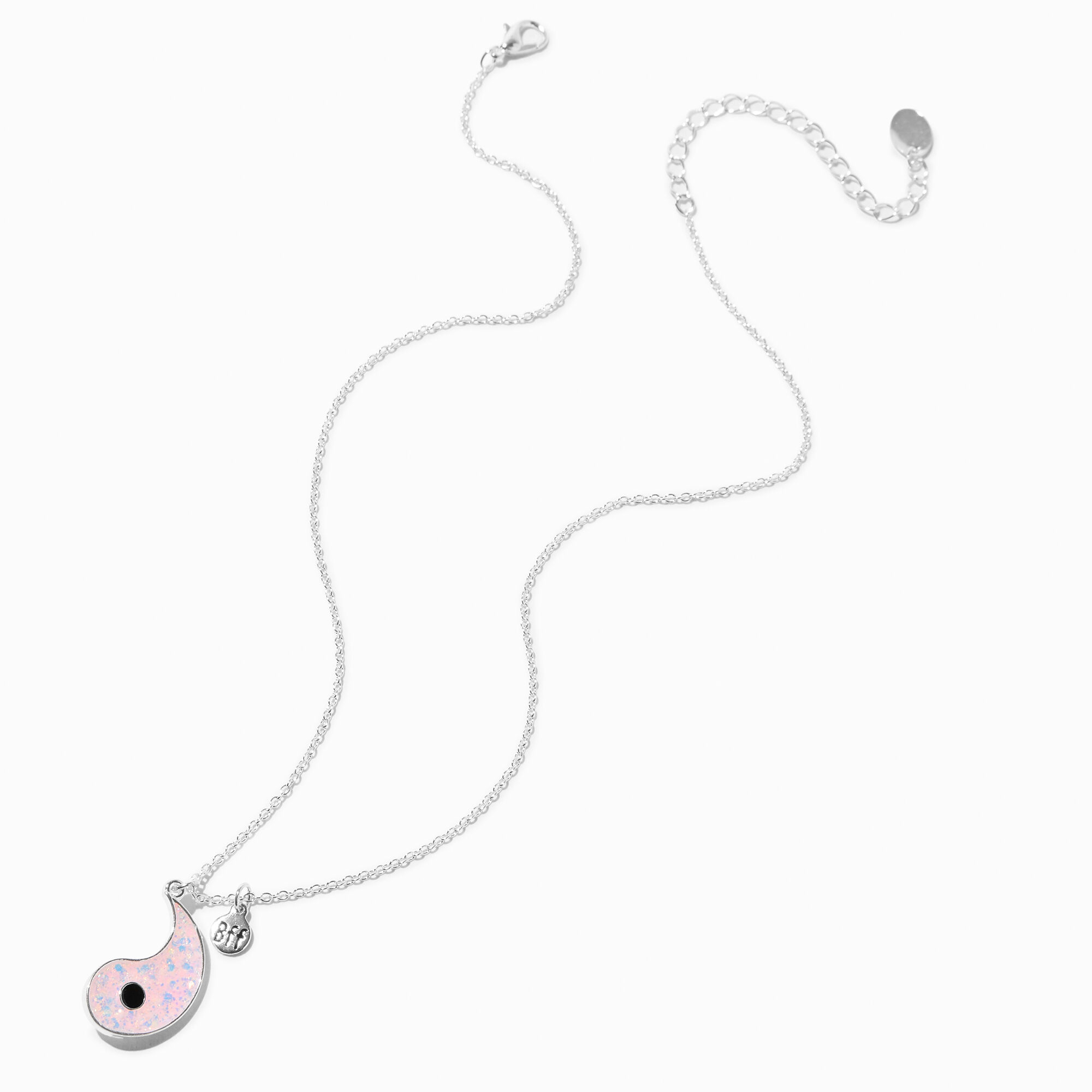 Best Friends Yin Yang UV Colour-Changing Pendant Necklaces - 2 Pack,