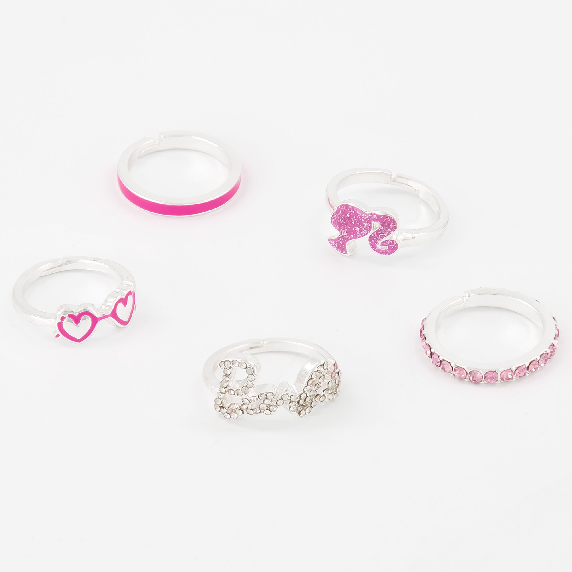 Barbie Ring Set 5 Pack