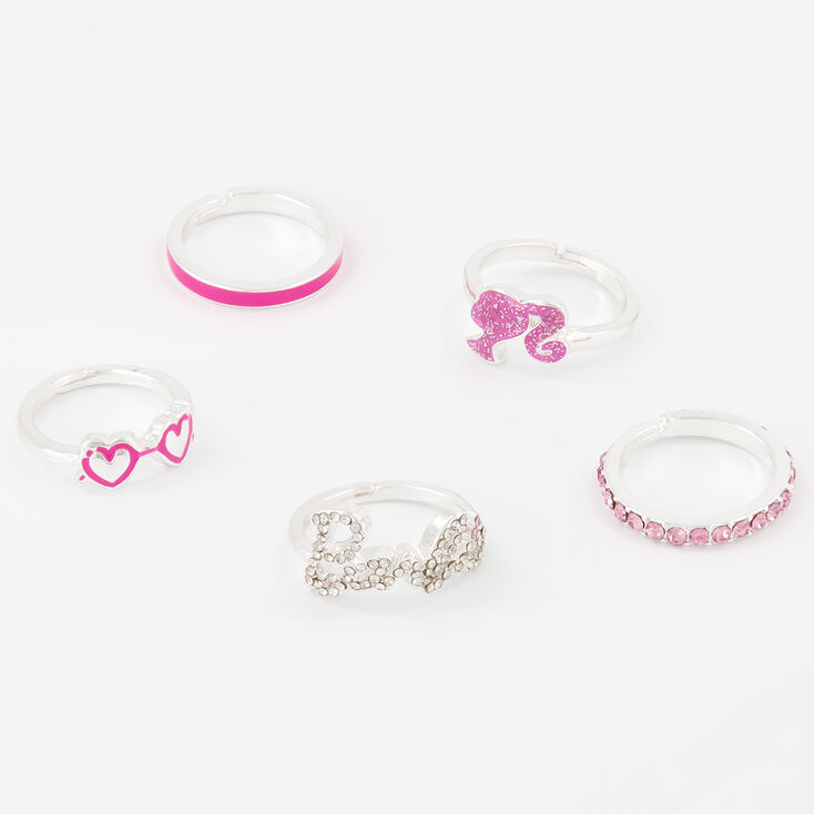 Bagues Barbie&trade;- Lot de 5,