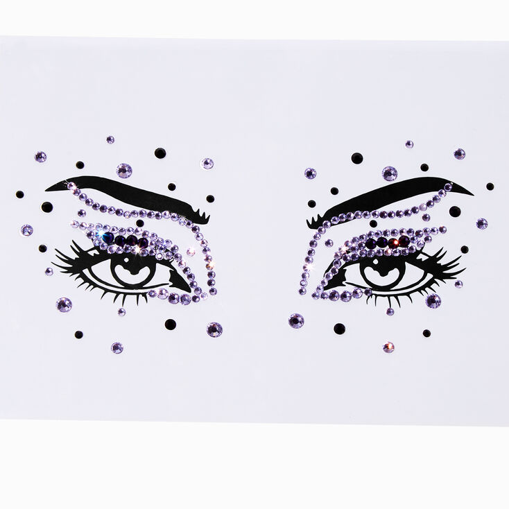 Lilac &amp; Black Gem Liner,