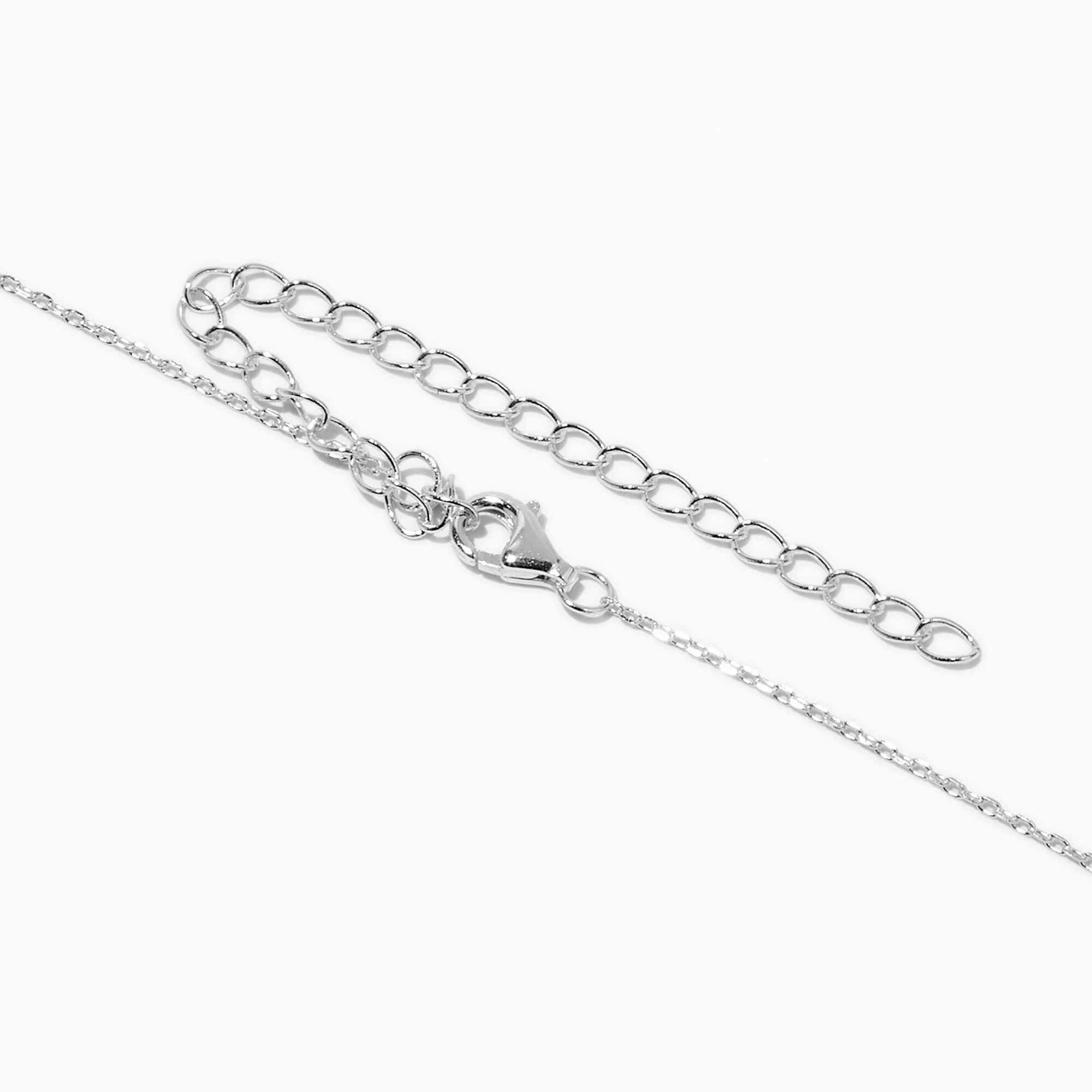 Sterling silver druzy necklace sale