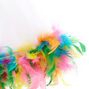 Rainbow Feather Tutu,