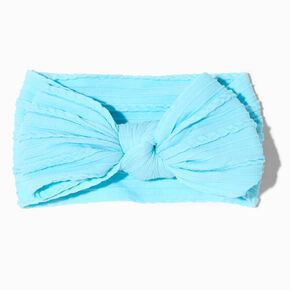 Bandeau &agrave; n&oelig;ud c&ocirc;tel&eacute; en nylon Claire&#39;s&nbsp;Club - Bleu,