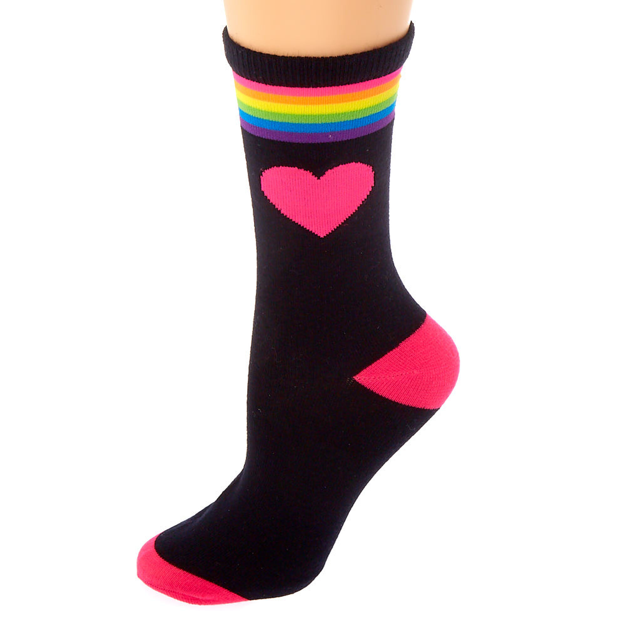 nike air socks with heart