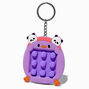 Pink Pop Maze Panda &amp; Chick Fidget Toy Keychain,