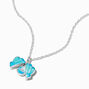 Claire&#39;s Club Mermaid Shell Silver-tone Necklace,