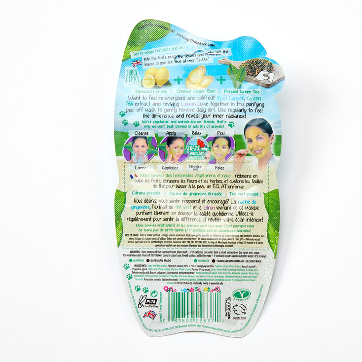 7th Heaven Green Tea Peel Off Mask,