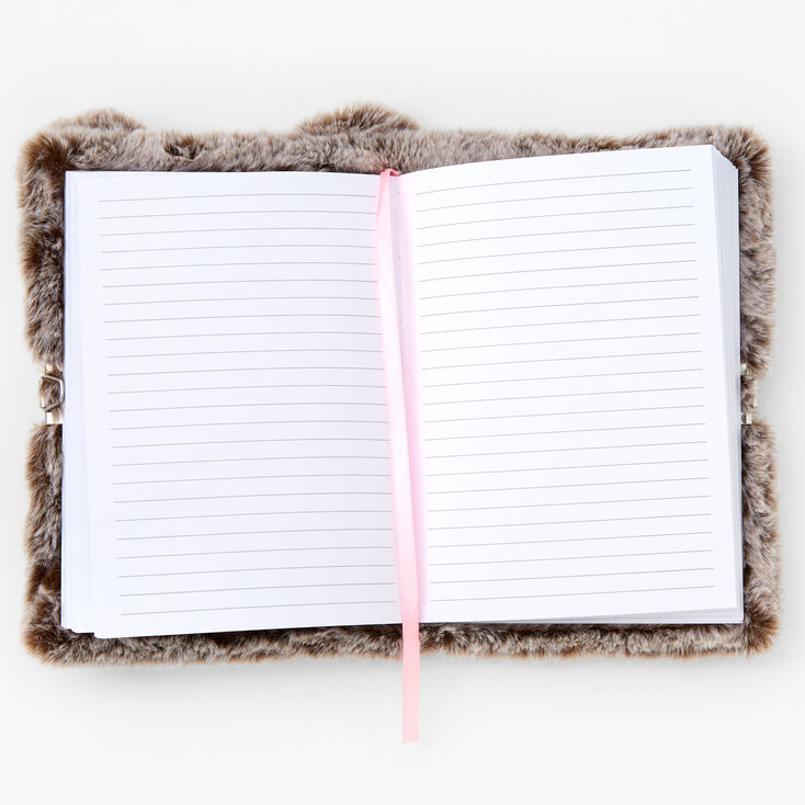 Fuzzy Otter Lock Journal,