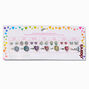 Claire&#39;s Club 7 Day Pastel Stick On Earrings &amp; Ring Set - 7 Pack,