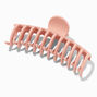 Matte Blush Pink Large Hair Claw,