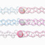 Claire&#39;s Club Bloom Flower Tattoo Choker Necklaces - 3 Pack,
