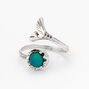 Silver Mermaid Tail Mood Ring,