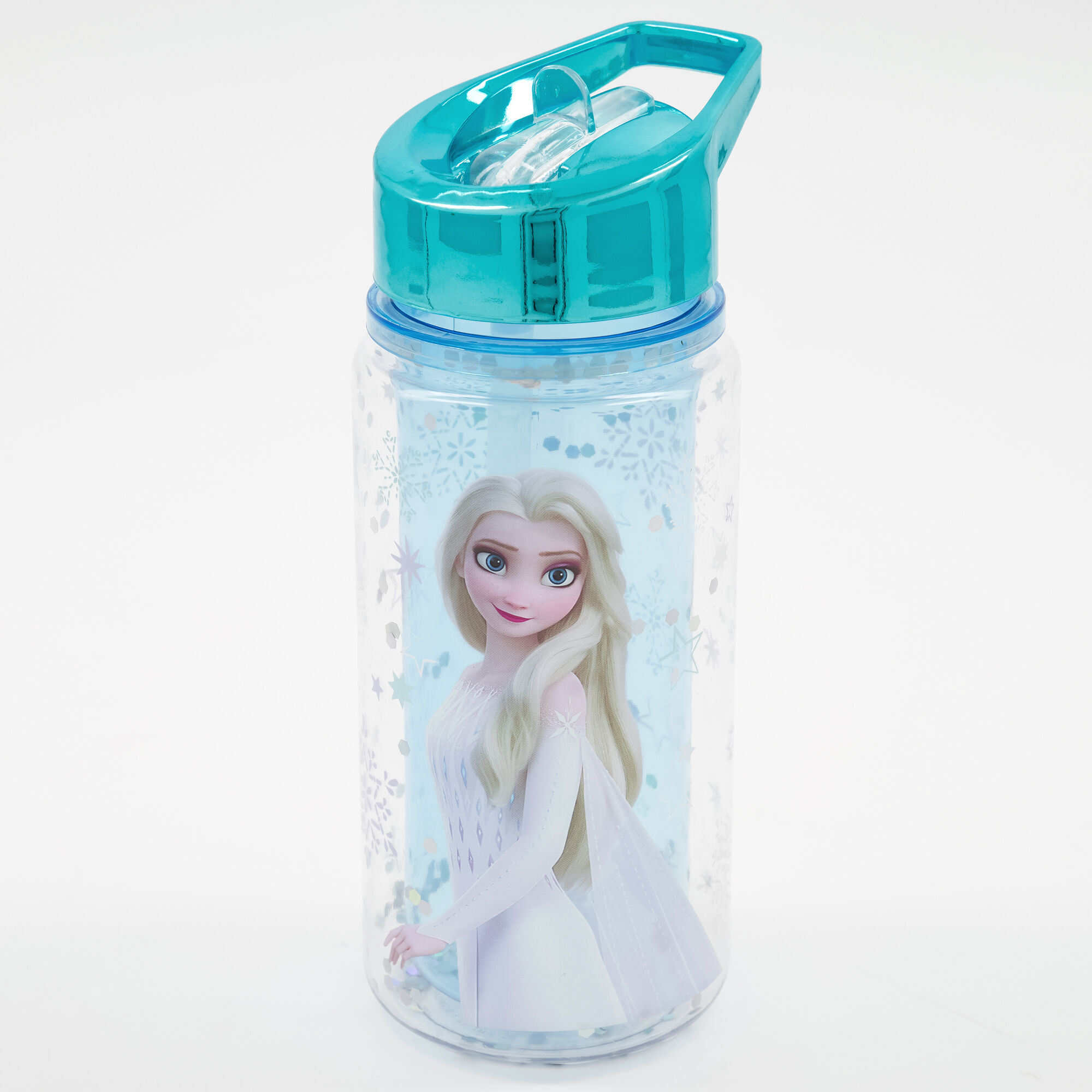 View Claires Disney Frozen Water Bottle Blue information