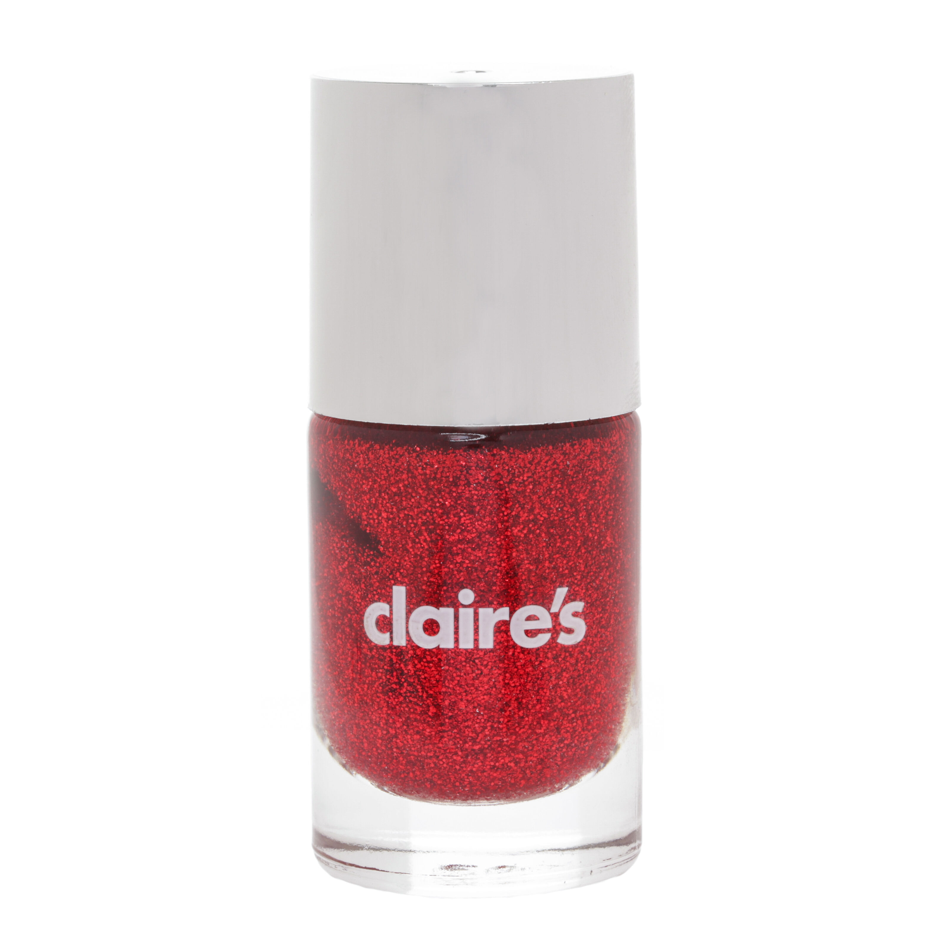 Glitter Nail Polish - Red,