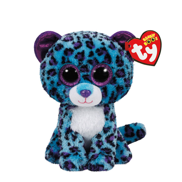 Ty Beanie Boo Small Lizzie the Leopard Soft Toy | Claire's