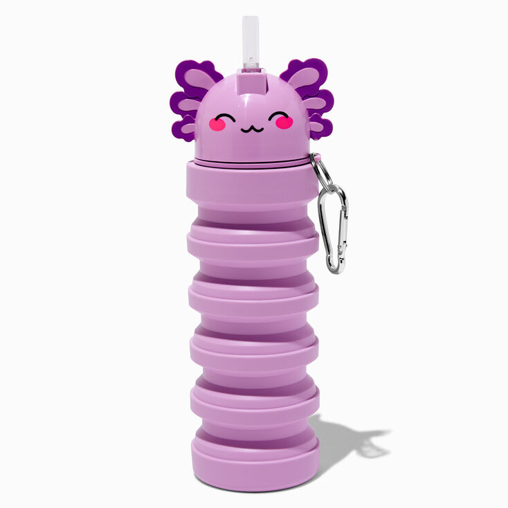 Collapsible Axolotl Water Bottle,