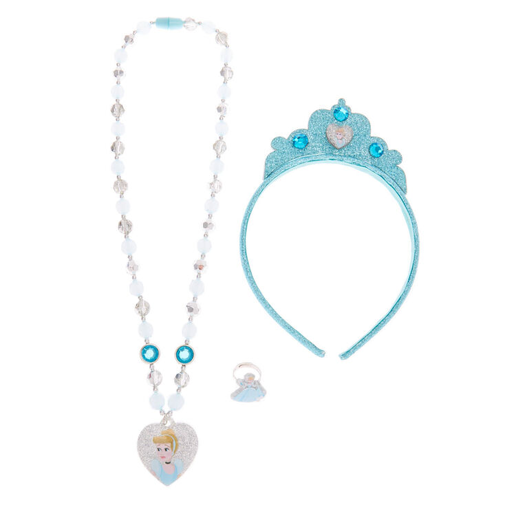 Parure de bijoux et serre-t&ecirc;te Cendrillon &copy;Disney Princess &ndash; Lot de 3,