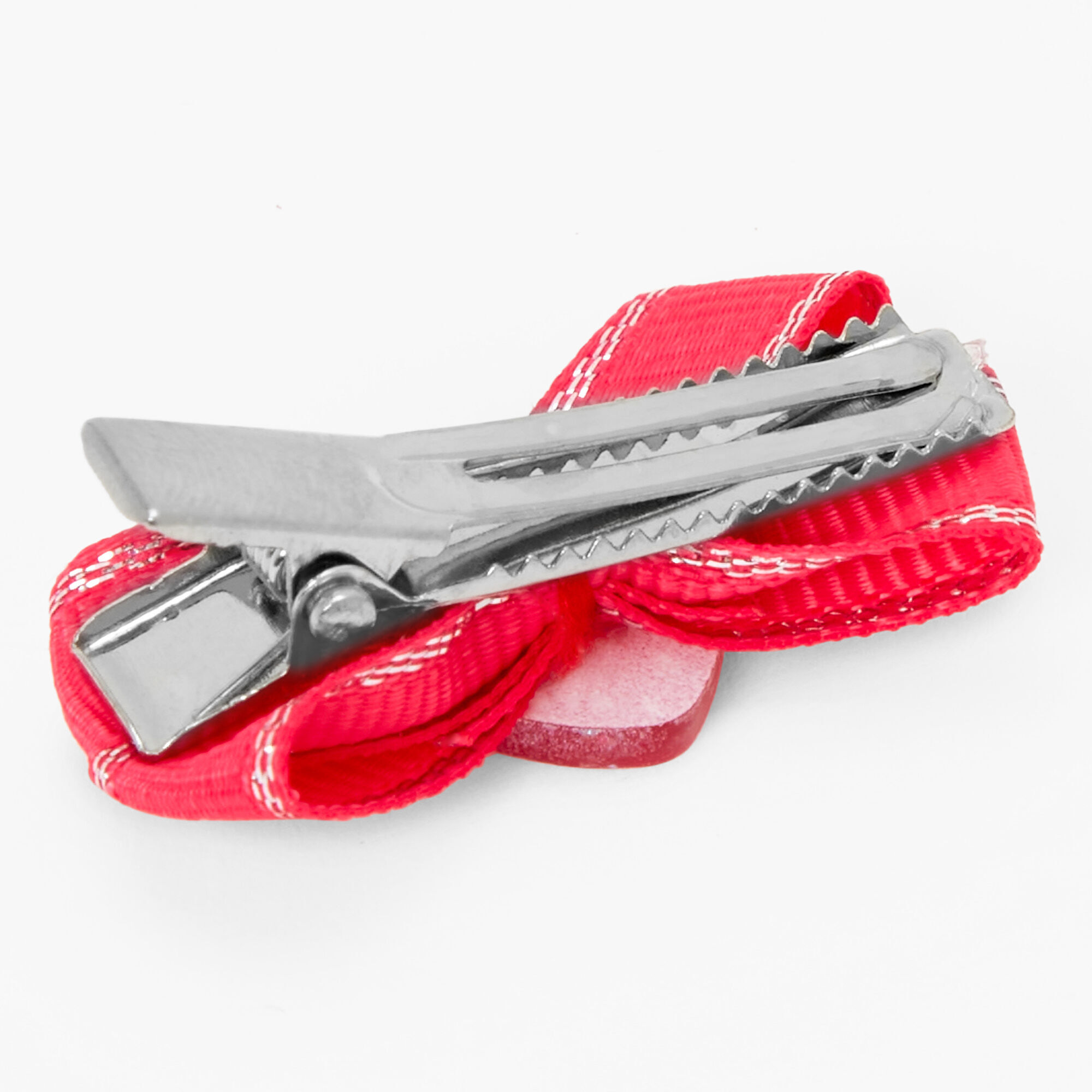 Barrettes à petit nœud fraise, chat et souris Claire's Club - Lot de 6,