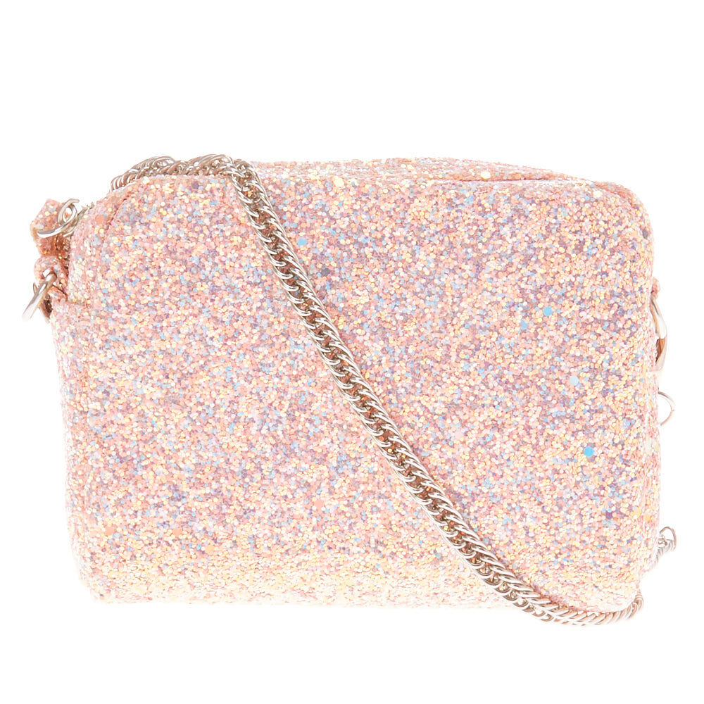 glitter crossbody bag