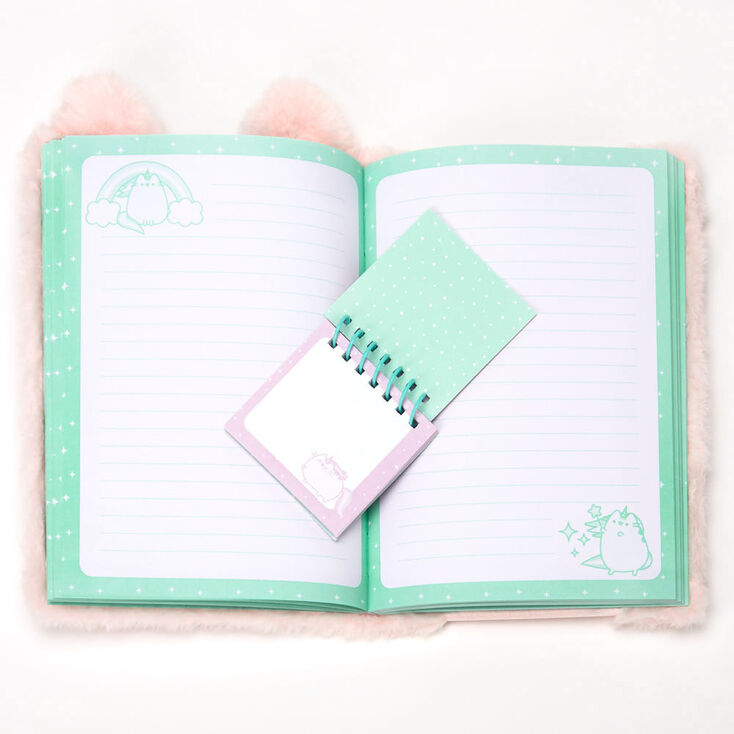 Pusheen&reg; Plush Pocket Notebook &ndash; Pink,