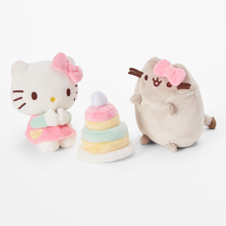 Pusheen&reg; x Hello Kitty&reg; Best Friend Collector Set - Pink, 3 Pack,