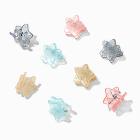 Claire&#39;s Club Fairy Star Mini Hair Claws - 8 Pack,