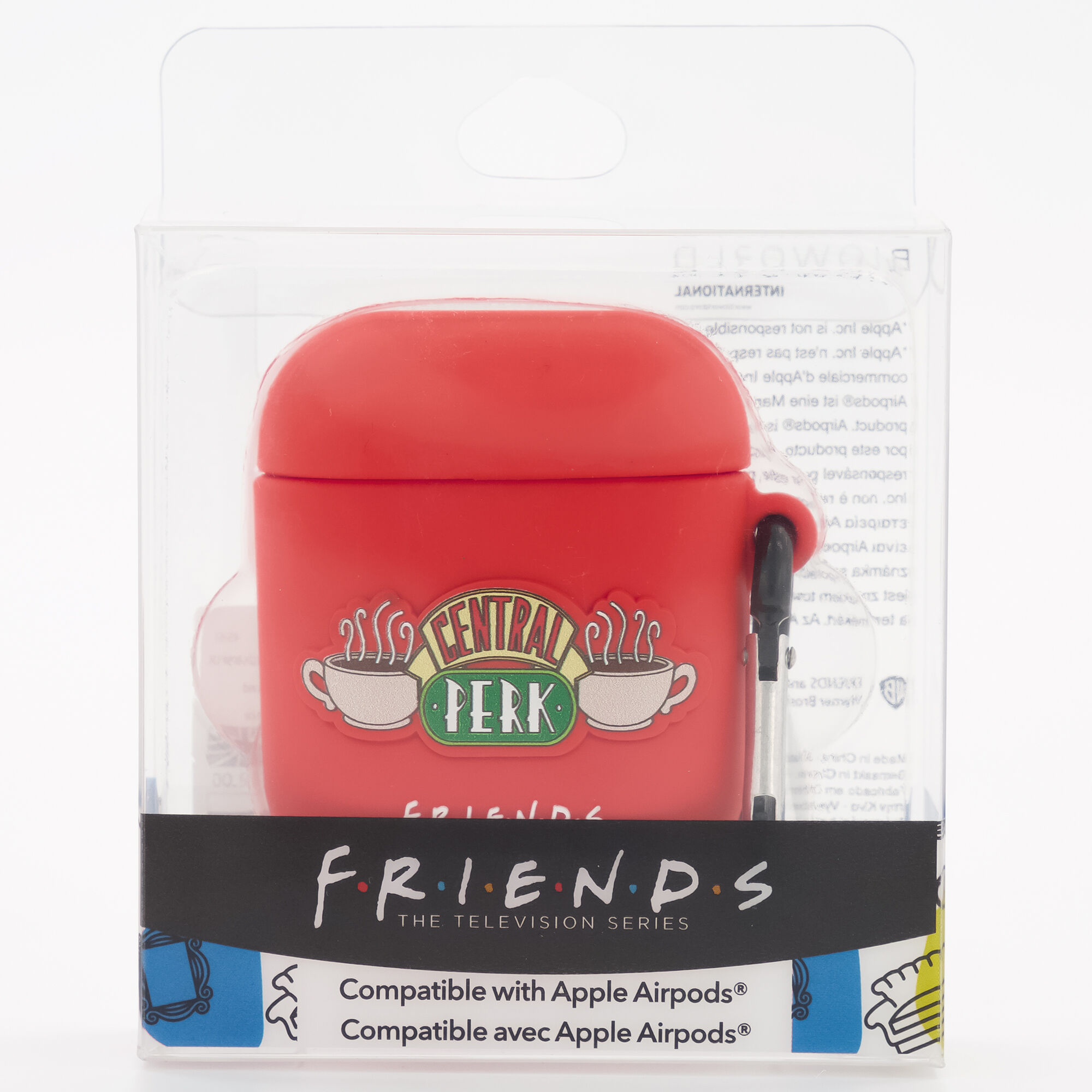 FRIENDS™ Silicone Earbud Case Cover - Compatible With Apple AirPods,