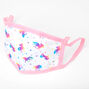 Masque en tissu imprim&eacute; licorne JoJo Siwa&trade; - R&eacute;glable,