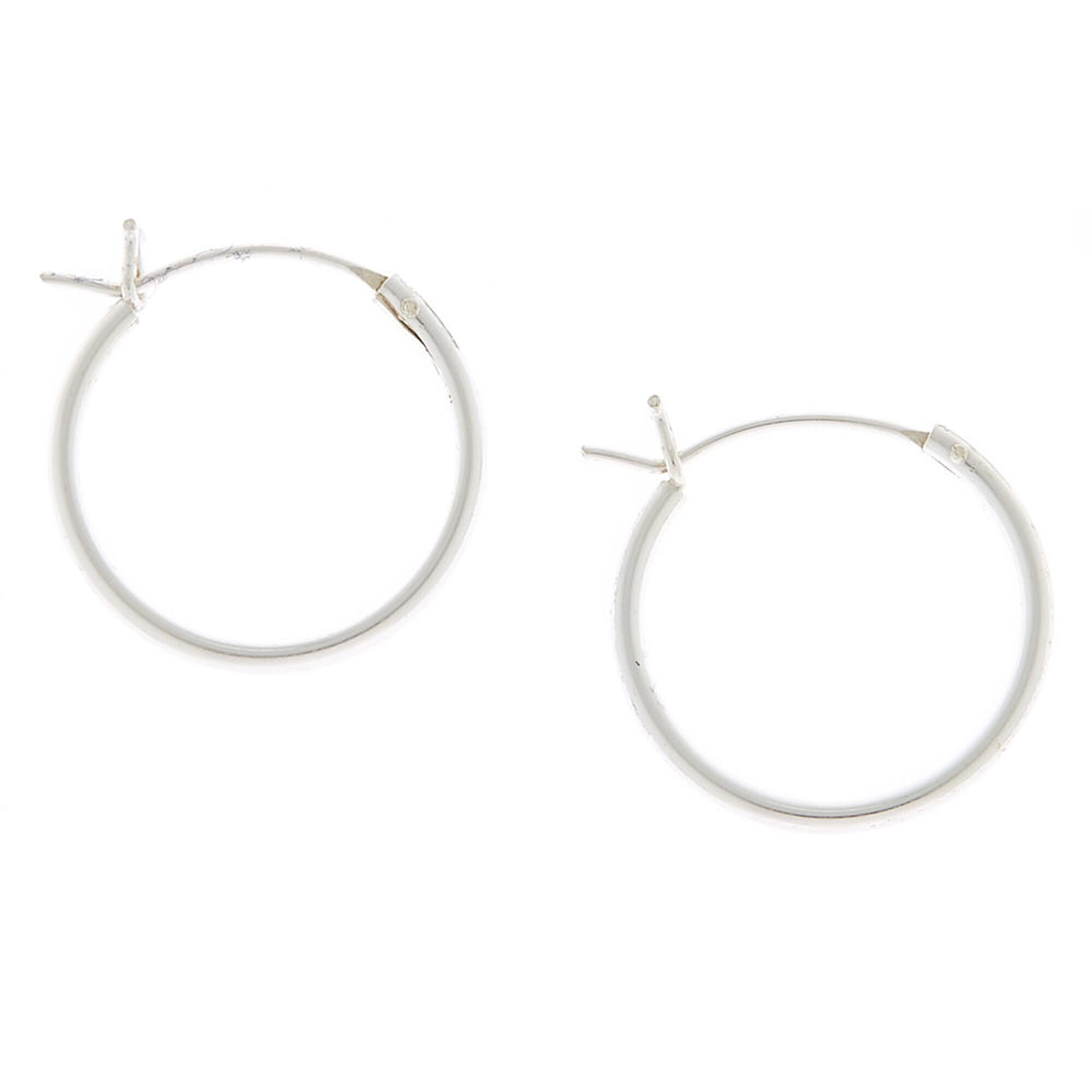 Claire's mini hoop clearance earrings