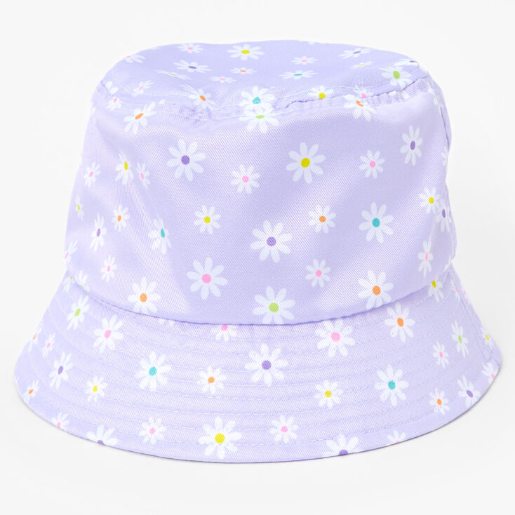 Pastel Purple Daisy Spring Easter Bucket Hat | Claire's US