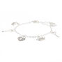 Silver Royal Charm Bracelet,