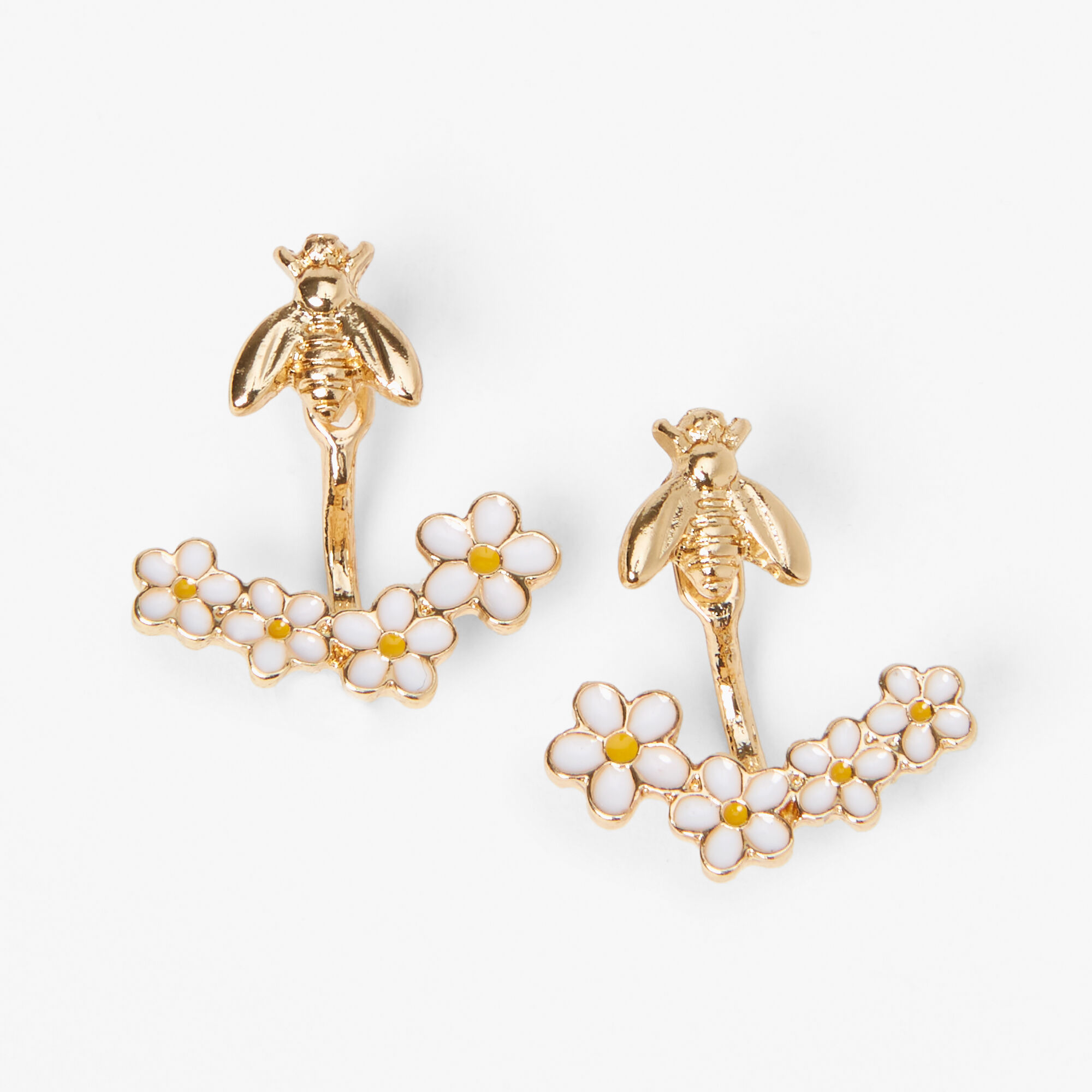 Front back earrings claire's store