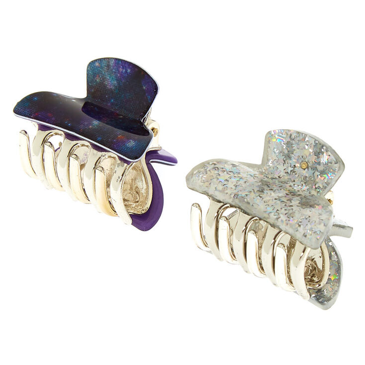 Space Galaxy Hair Claws - 2 Pack,
