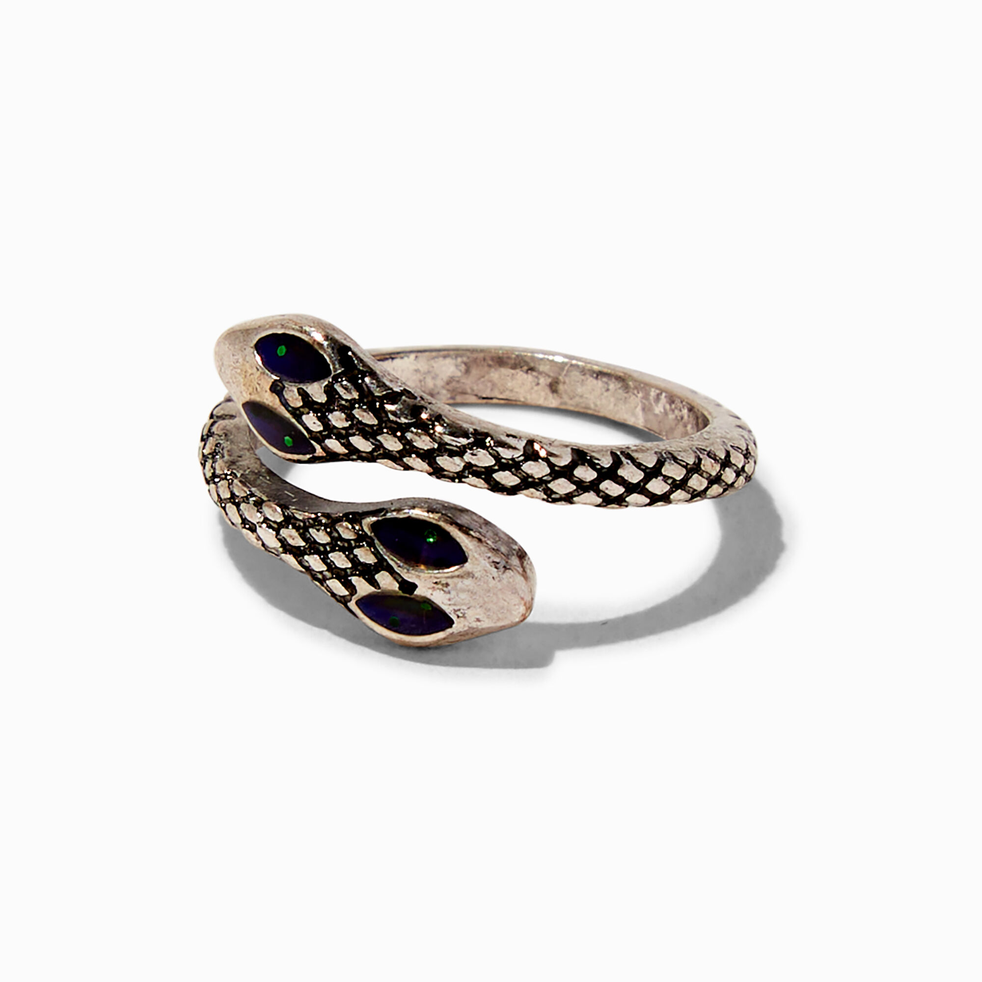 View Claires Tone Snake Wrap Mood Ring Silver information