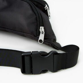 Solid Color Fanny Pack - Black,